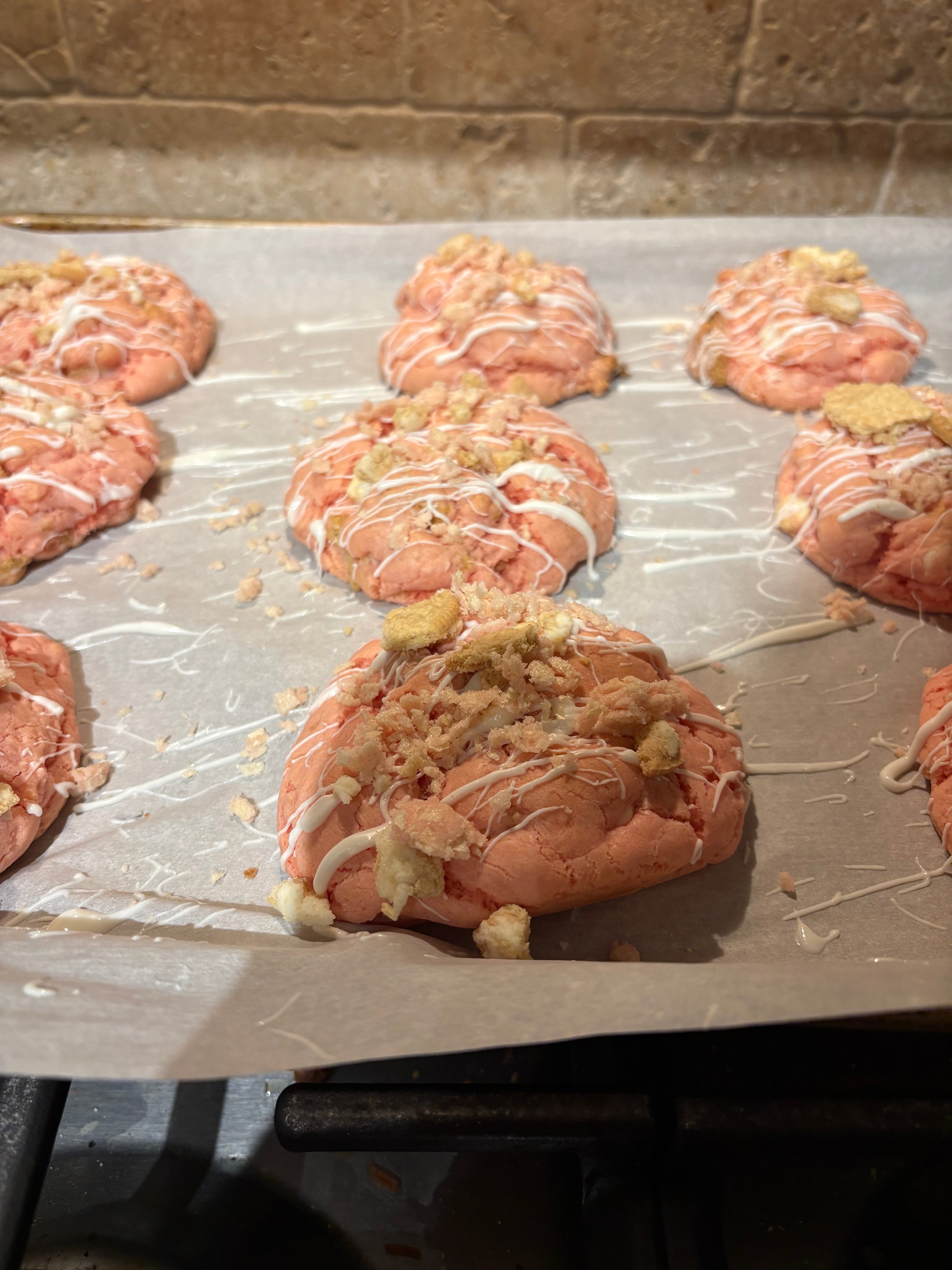 Strawberry Shortcake Cookie
